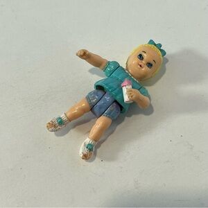 Playskool 1991 Vintage Victorian Dollhouse Baby Replacement Flawed Paint Wear